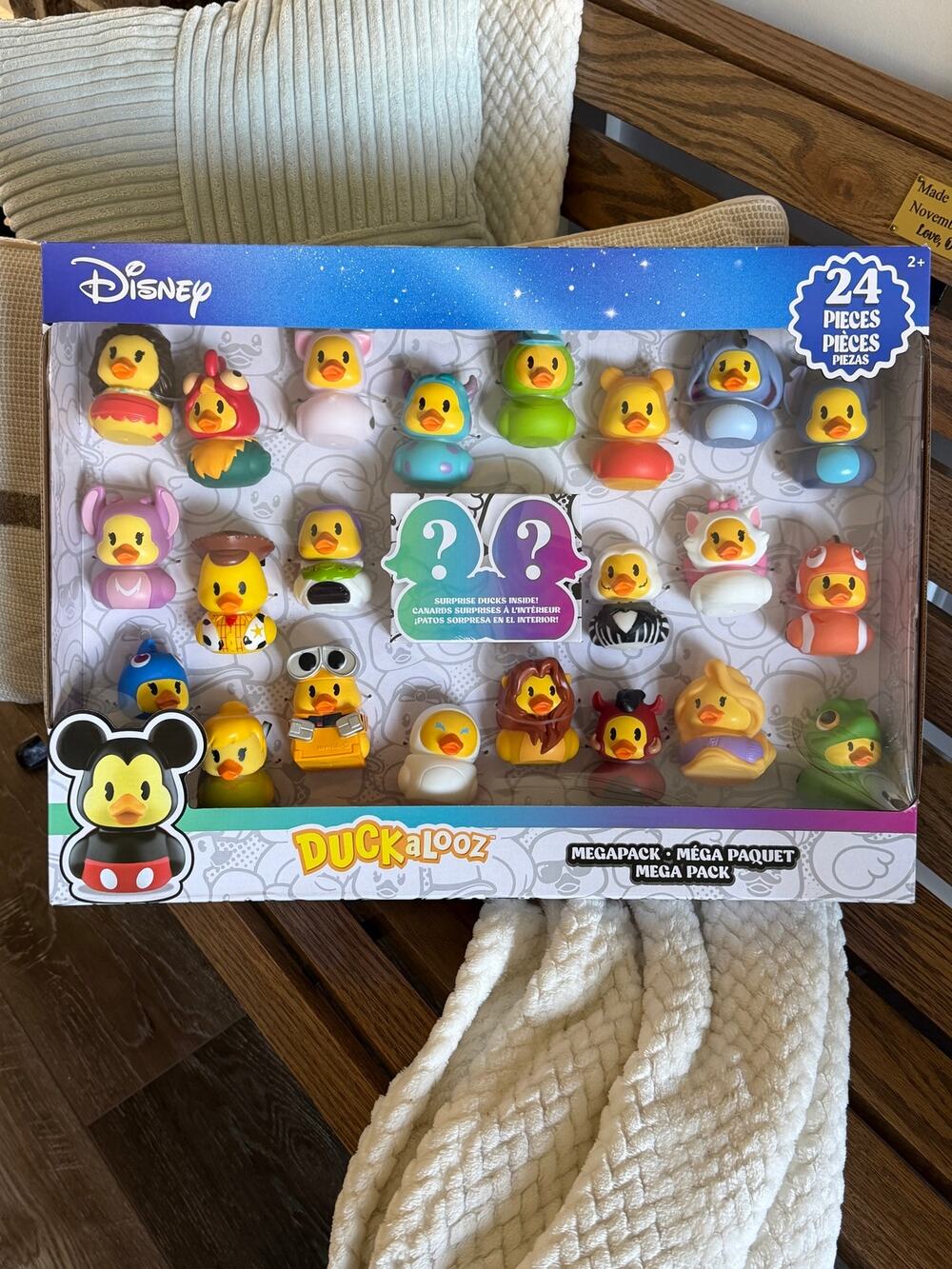 Disney Duckalooz Mega Pack 24 Piece Disney Pixar Rubber Ducks Just Play NIB